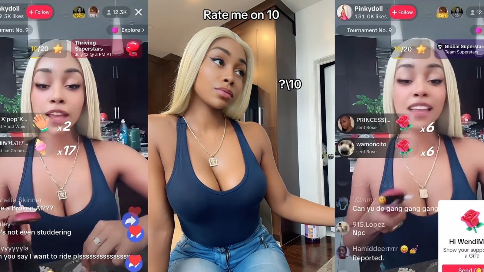 chanel mackie share pinkydoll nides photos
