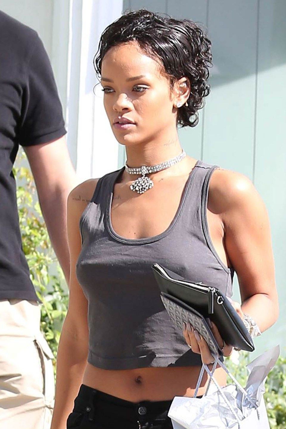 rihanna hottest pics - gina wap porn hidden shower masturbation