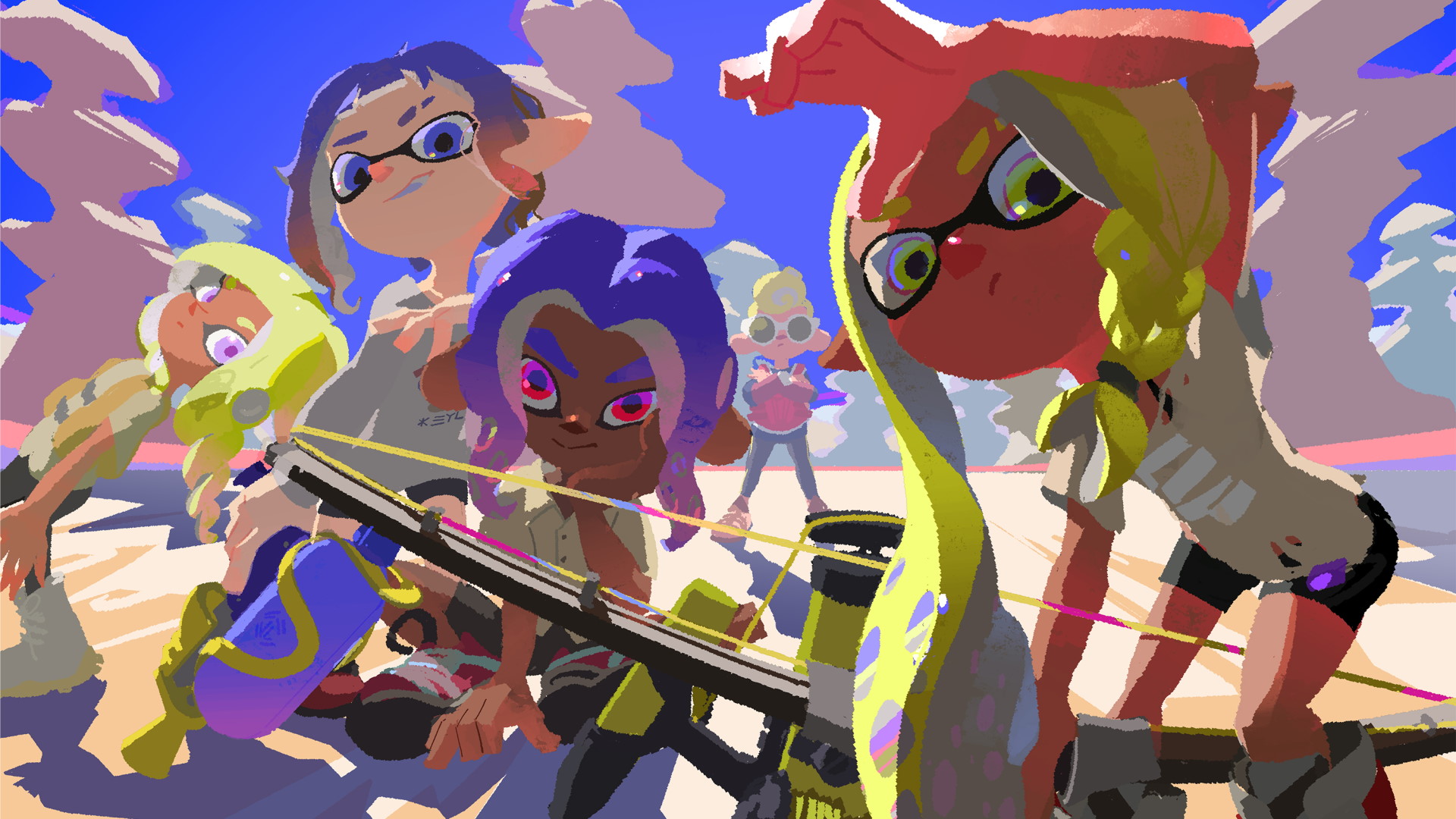 splatoon p o r n - big tittie goth gf booty black anal
