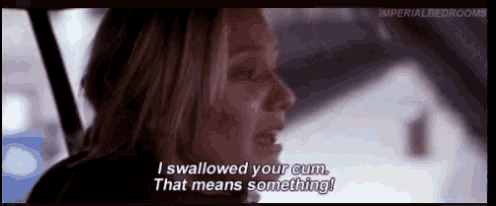 forced cum eating