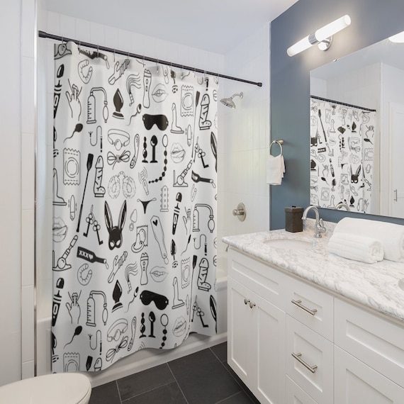shower curtain porn