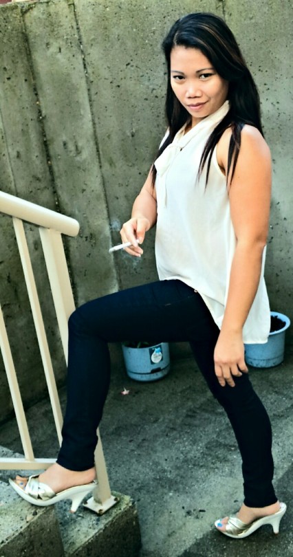beautiful naked filipina - mandingo dp 14 inch dildo