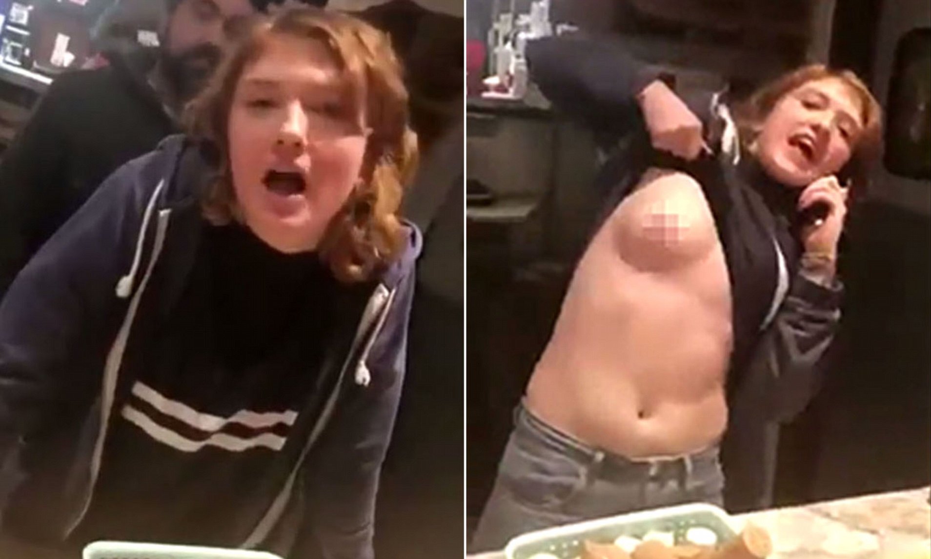 Tits Out In Restaurant lesbian adventures ashley hartzog recommends Tits Out In Restaurant